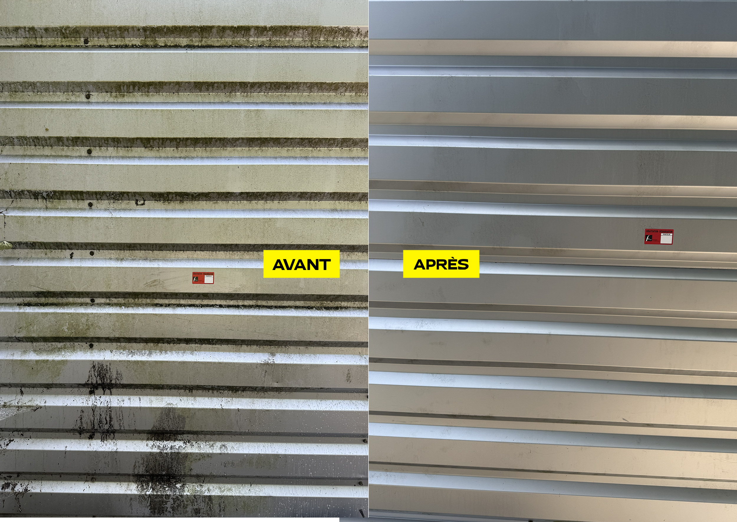 nettoyage bardage alu 